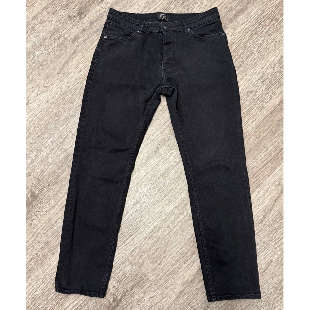Neuw‎ Stockholm Melbourne 2009 Mens Black Denim Jeans Size 32x30